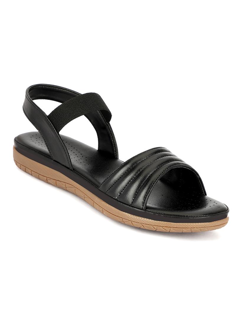 women black back strap sandal - 21650579 - Zoom Image - 0