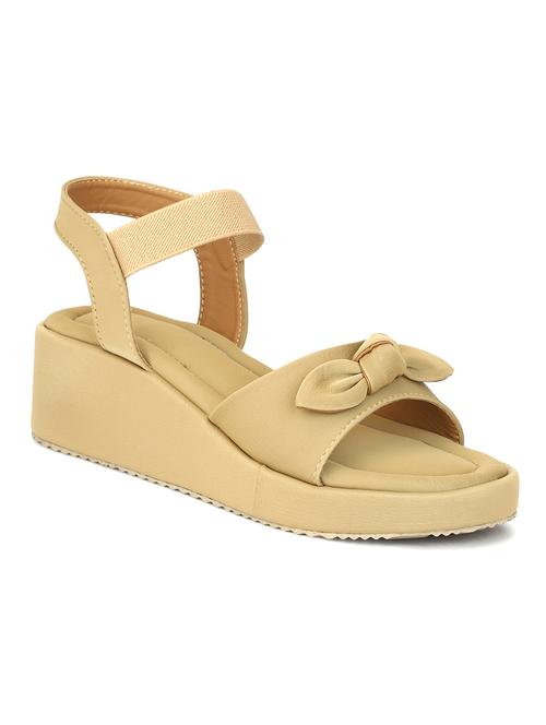women solid back strap wedge - 21650741 - Standard Image - 0