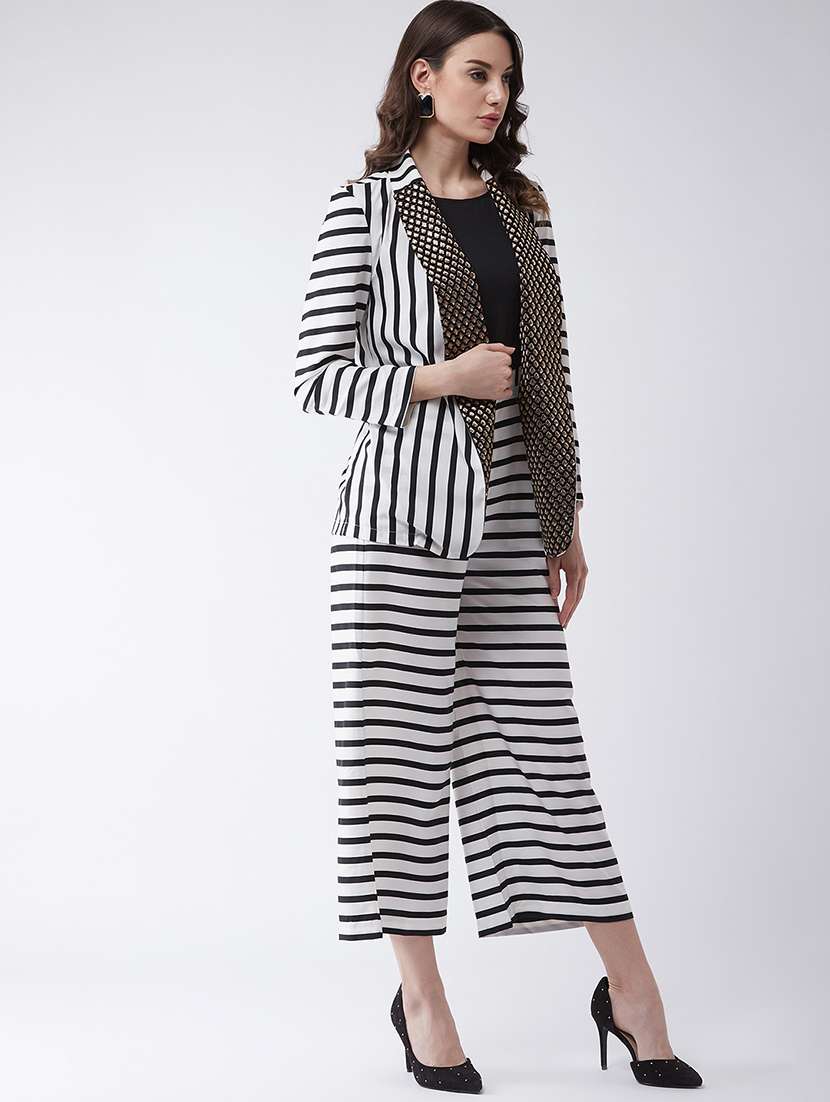 multi colored polyester full leg  jumpsuit - 21651184 -  Standard Image - 1