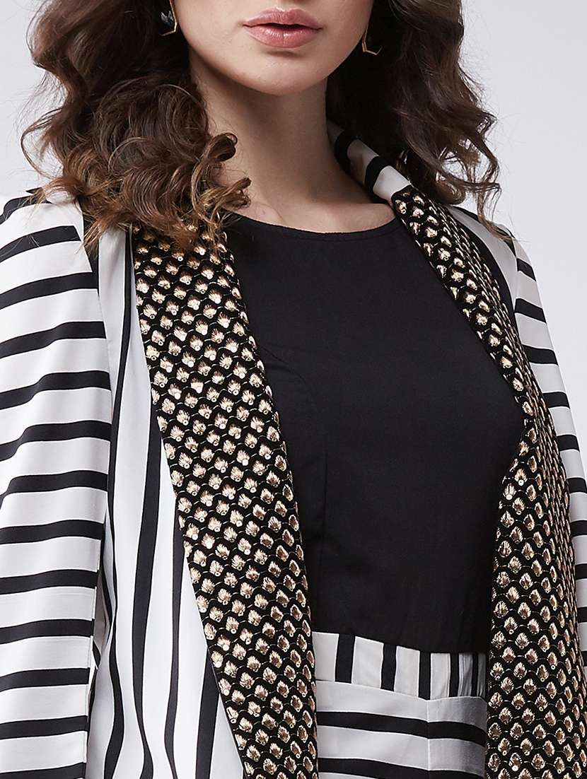 multi colored polyester full leg  jumpsuit - 21651184 -  Standard Image - 4