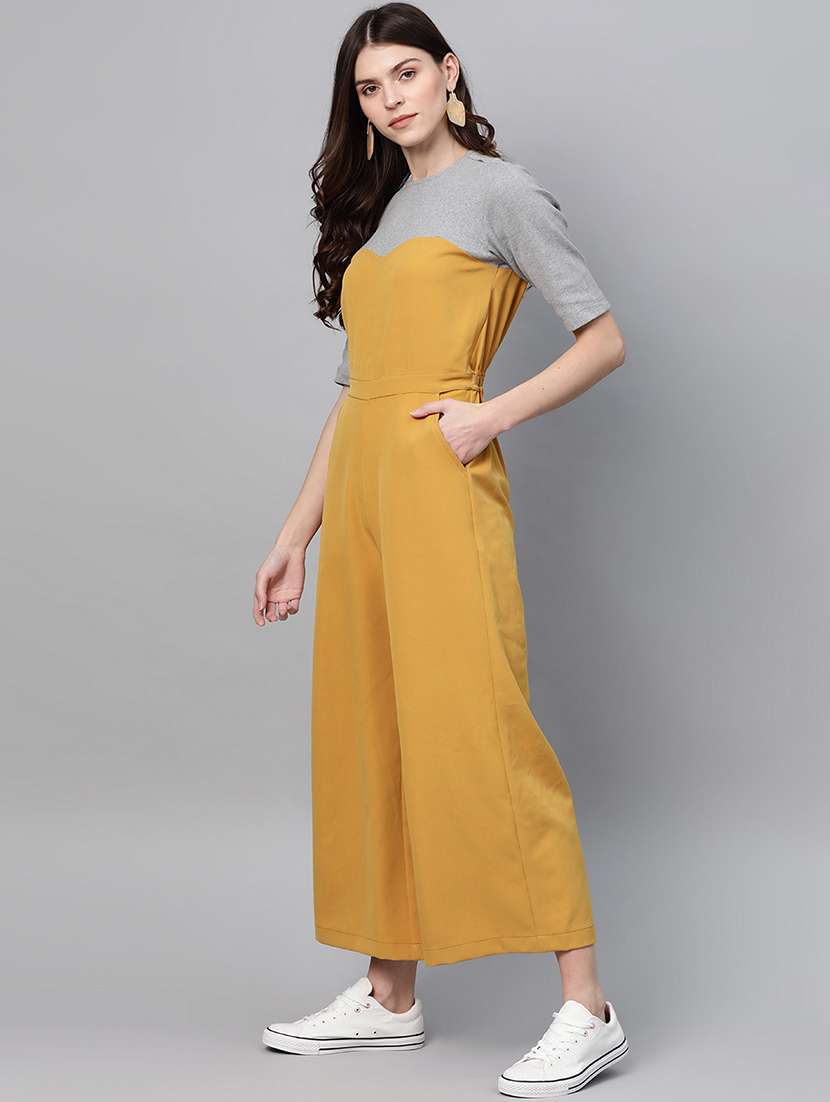 women printed full length jumpsuit - 21651192 -  Standard Image - 1