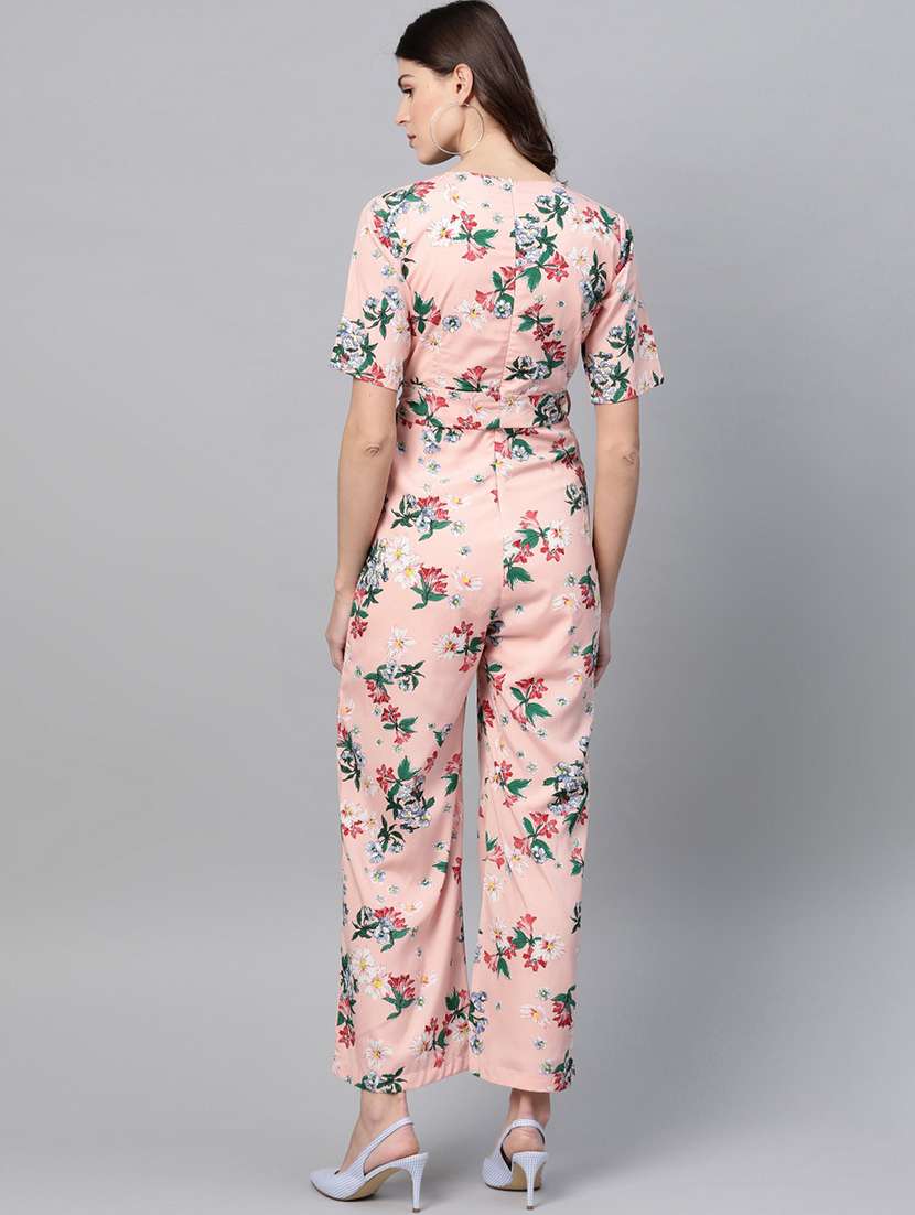 women printed full length jumpsuit - 21651200 - Standard Image - 1