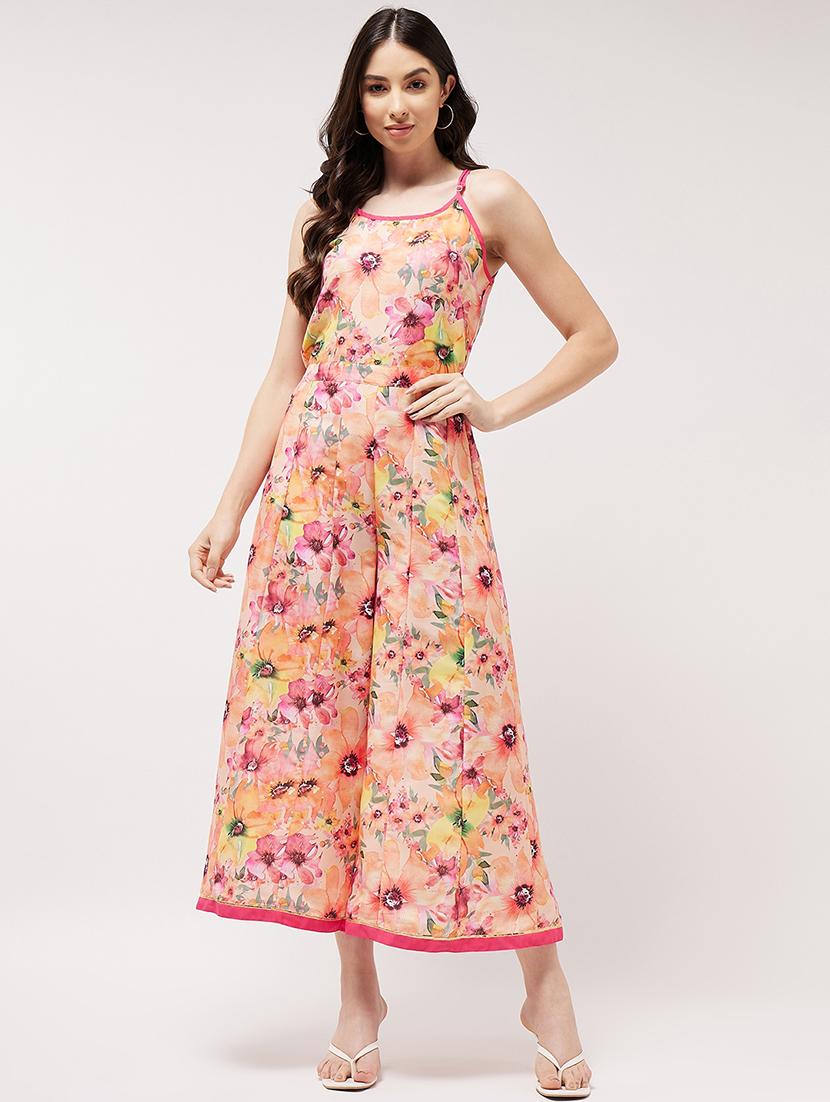women printed full leg jumpsuit - 21651418 -  Standard Image - 1