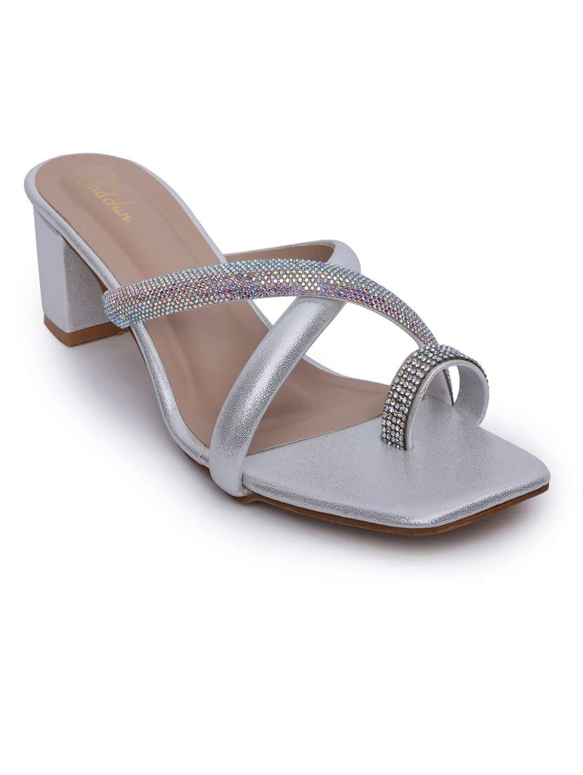 women embellished toe separator sandals - 21652572 -  Standard Image - 1