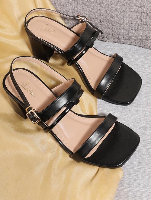 women solid ankle strap sandal - 21652577 -  Standard Image - 0