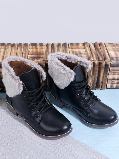 women ankle lenght lace up boot - 21652598 - Standard Image - 0