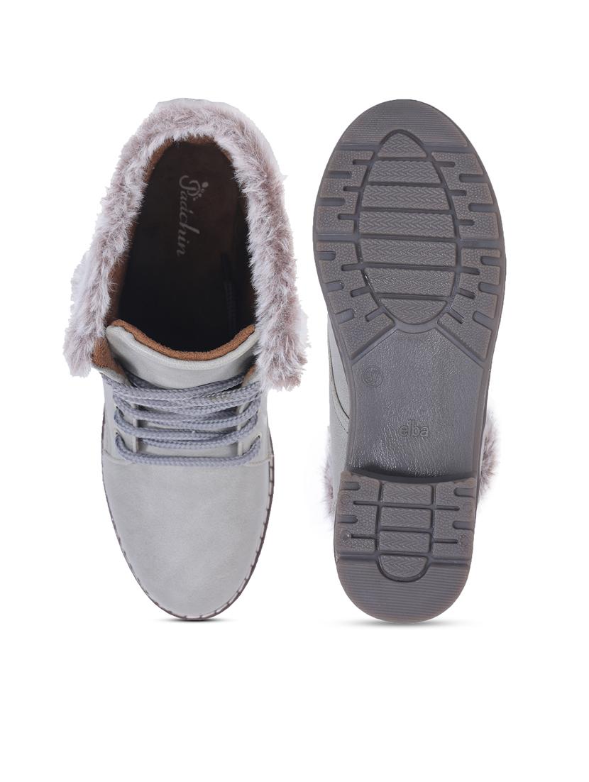 women ankle lenght lace up boot - 21652599 - Standard Image - 4