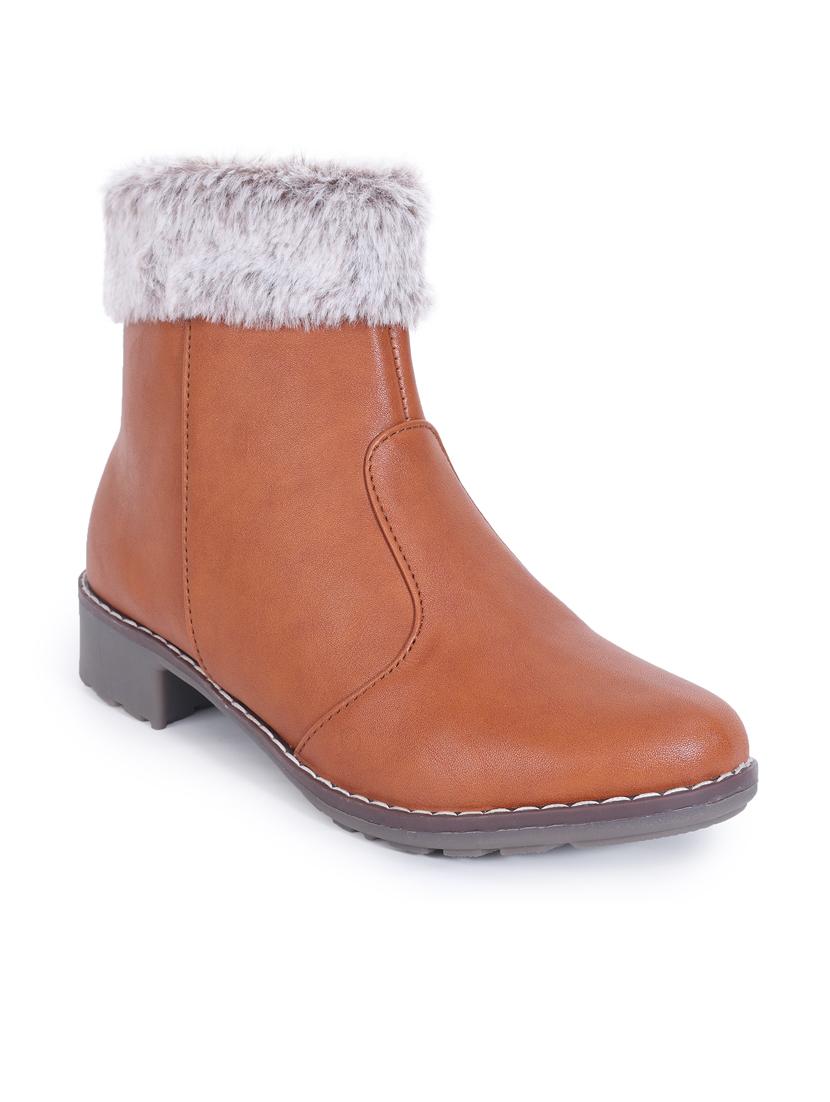 women ankle lenght zipper boot - 21652603 -  Standard Image - 1