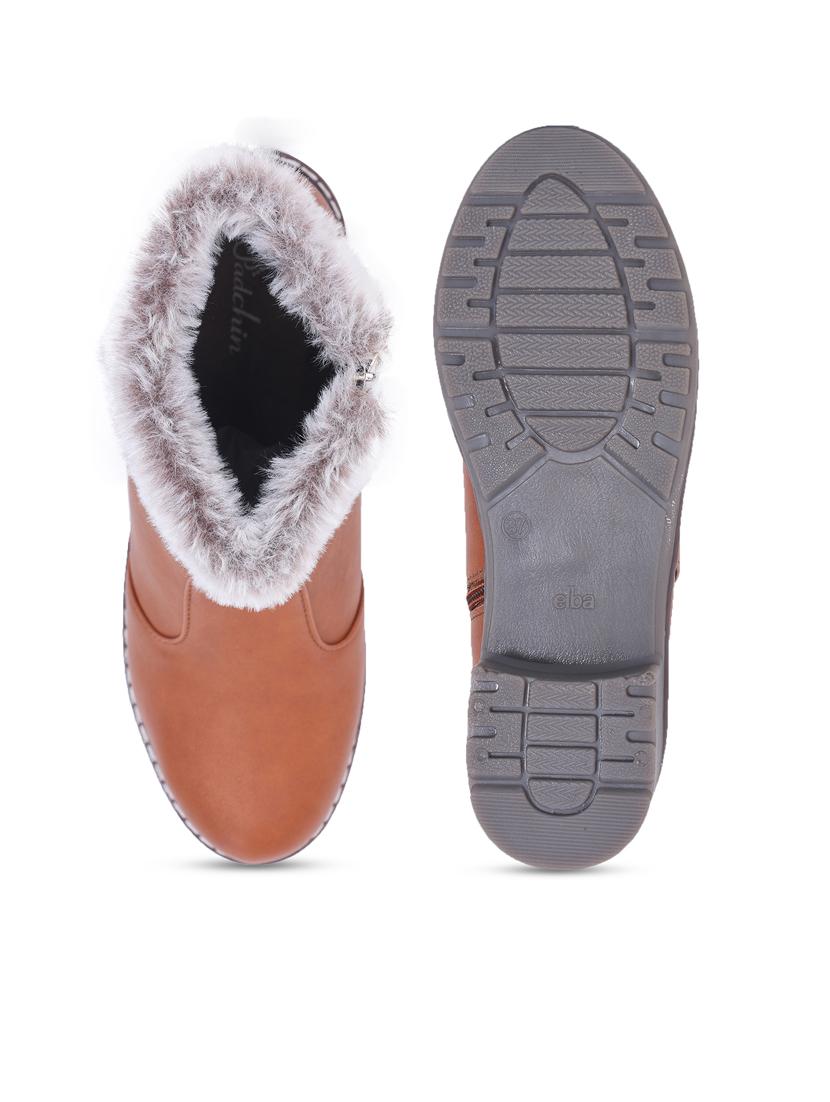 women ankle lenght zipper boot - 21652603 - Standard Image - 4