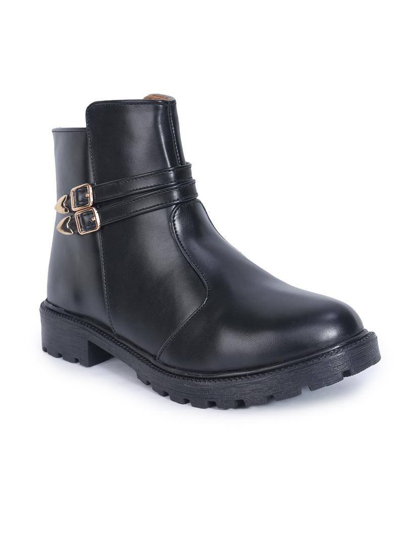 women ankle lenght zipper boot - 21652610 -  Standard Image - 1