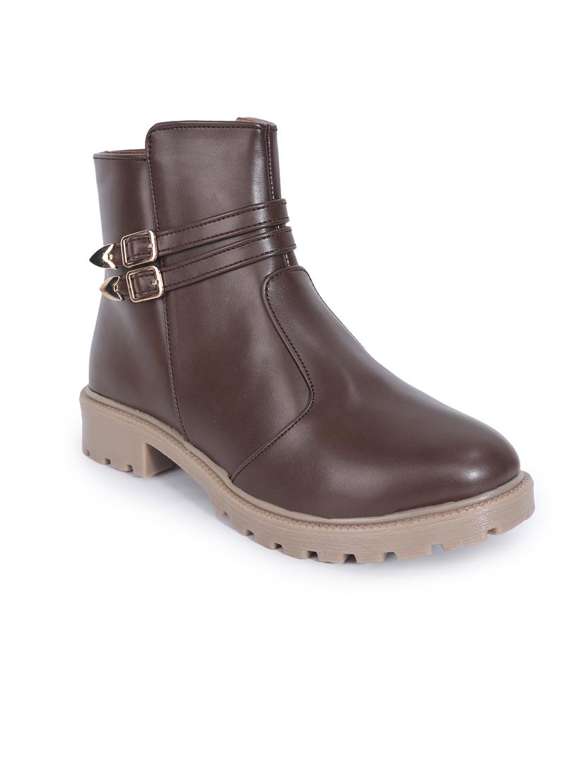 women ankle lenght zipper boot - 21652612 -  Standard Image - 1