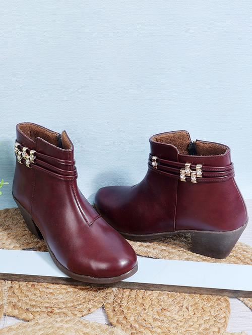 women ankle lenght zipper boot - 21652615 - Standard Image - 0