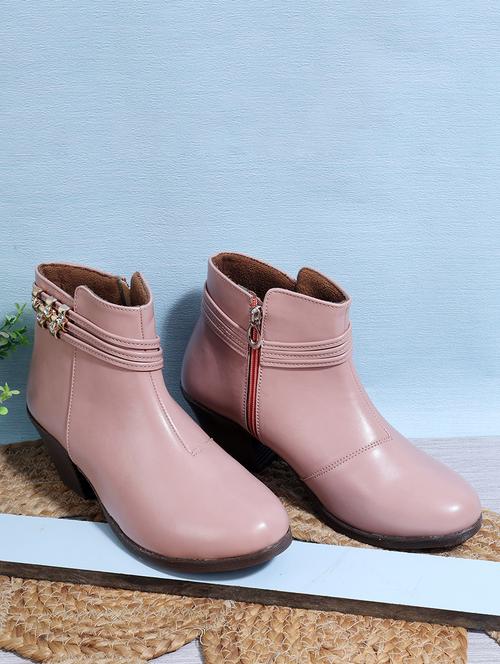 women ankle lenght zipper boot - 21652616 - Standard Image - 0
