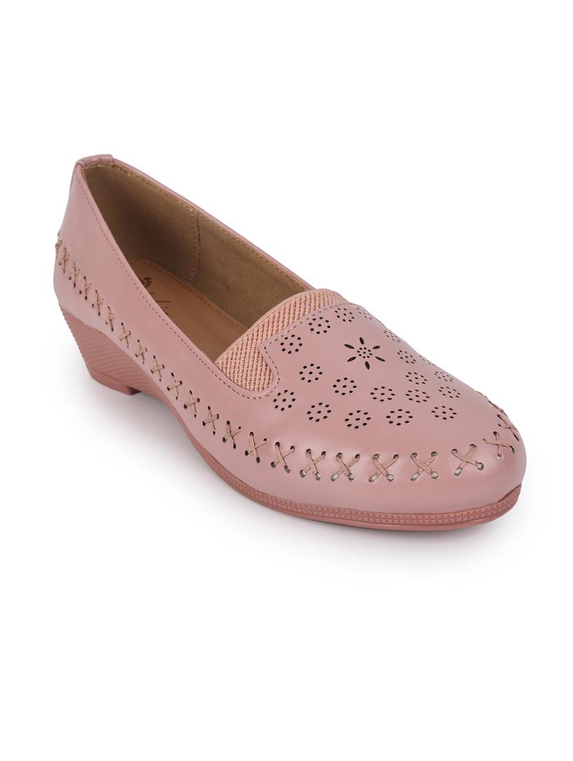 women pink slip on loafer - 21652642 - Standard Image - 1