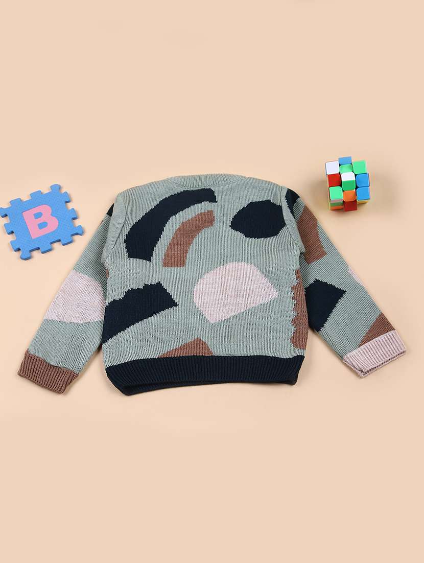 kids acrylic long sleeve sweater - 21652748 -  Standard Image - 1