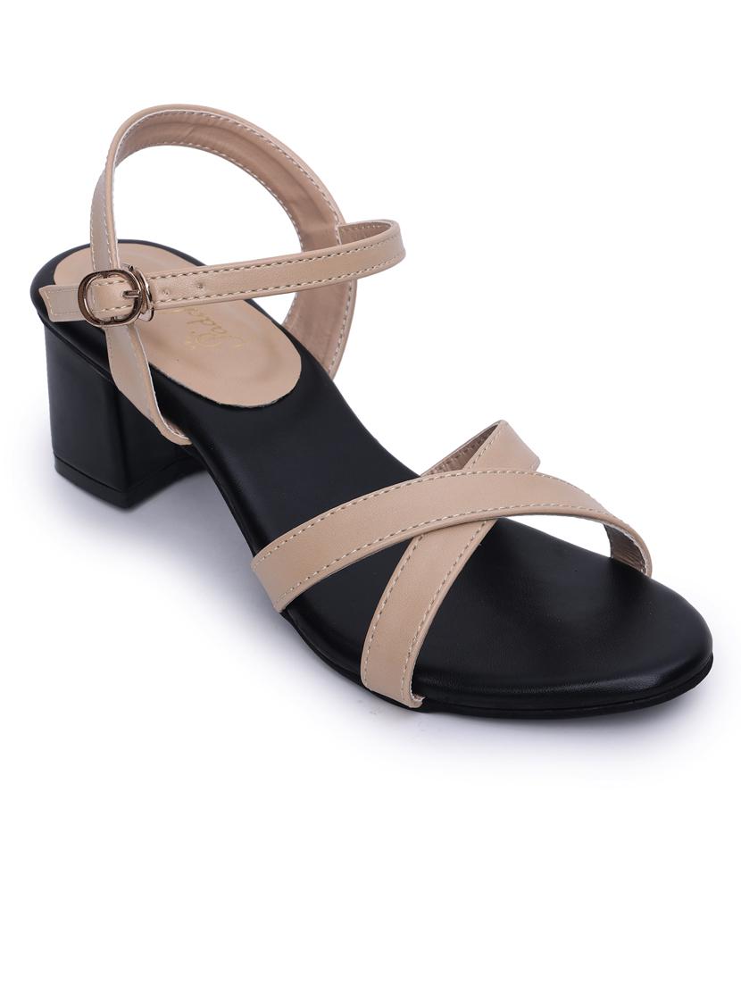 women solid ankle strap sandal - 21652901 - Standard Image - 1