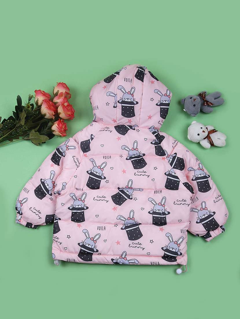 kids printed hooded jacket - 21653196 -  Standard Image - 1