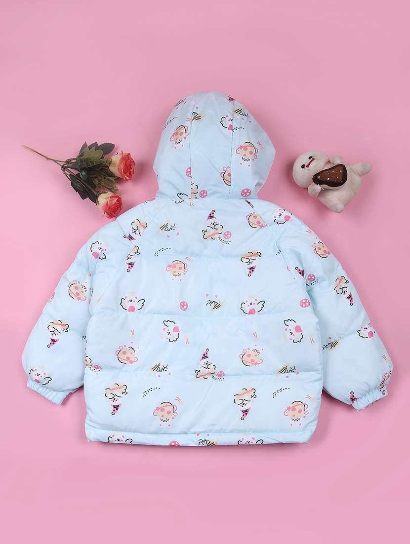kids printed hooded jacket - 21653197 -  Standard Image - 1