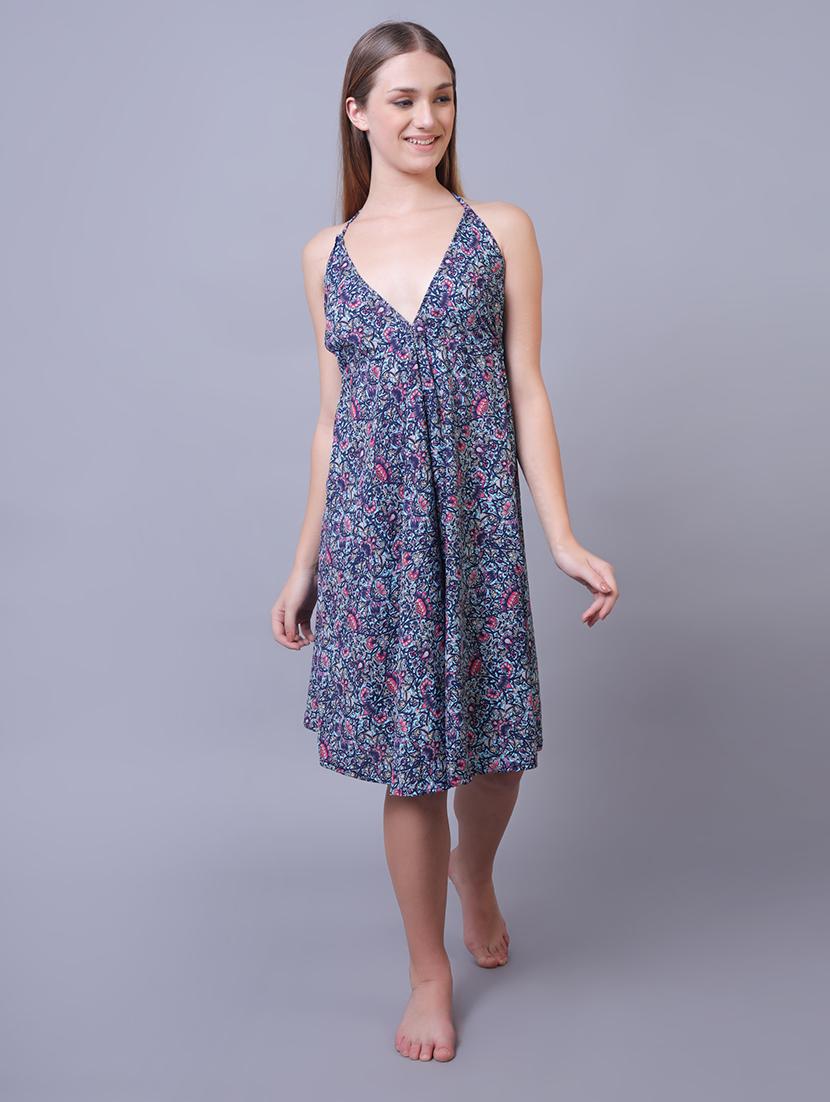 women floral fit & flare holiday dress - 21653411 -  Zoom Image - 0