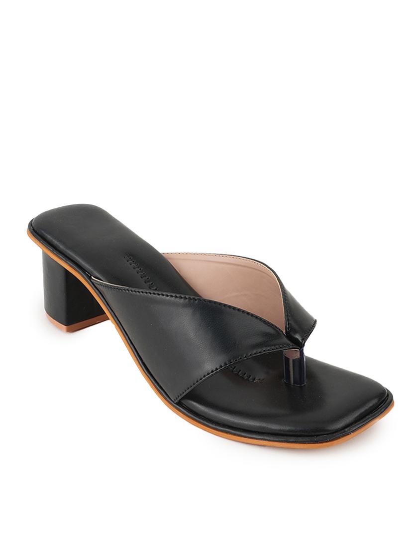 women slip on block heel sandal - 21653497 - Standard Image - 1