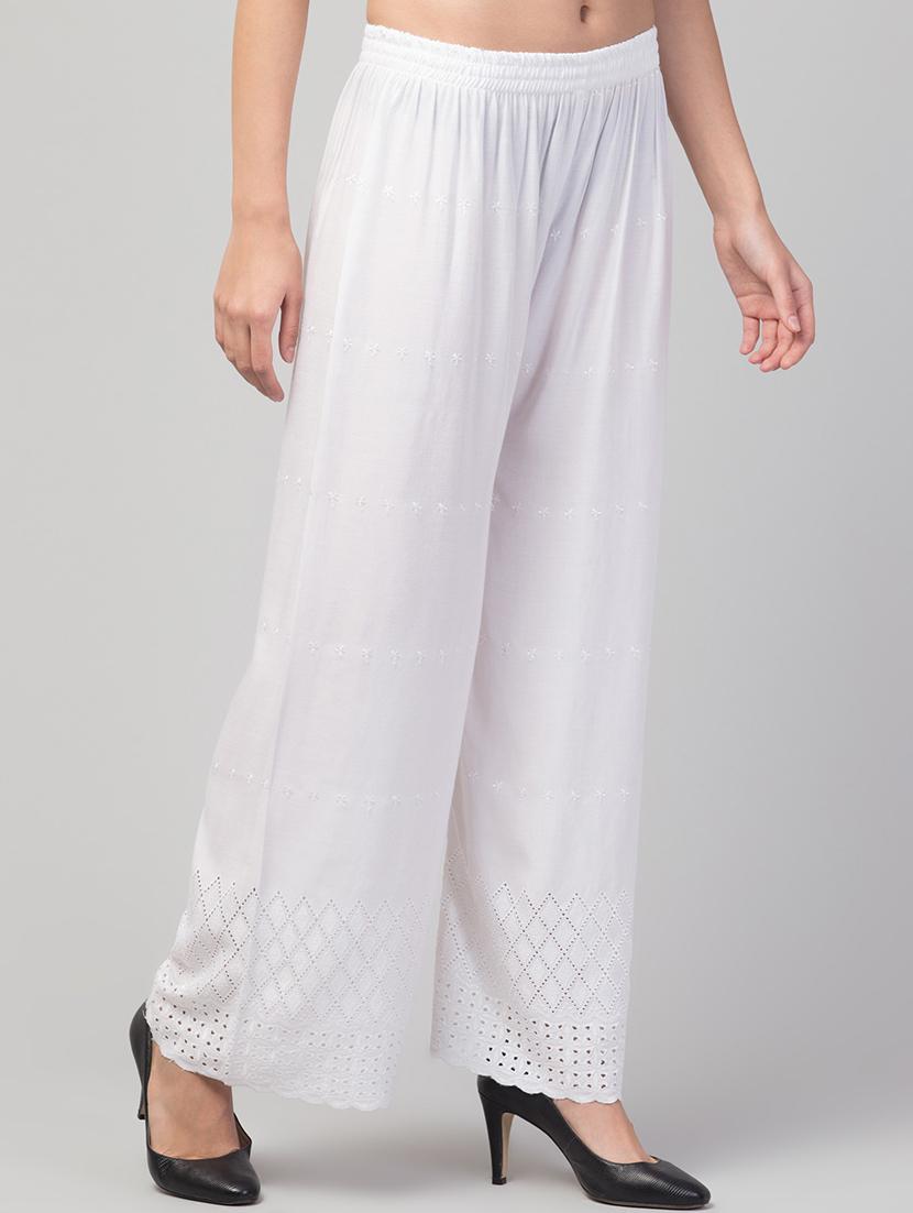 women mid rise straight palazzo - 21659509 - Standard Image - 1