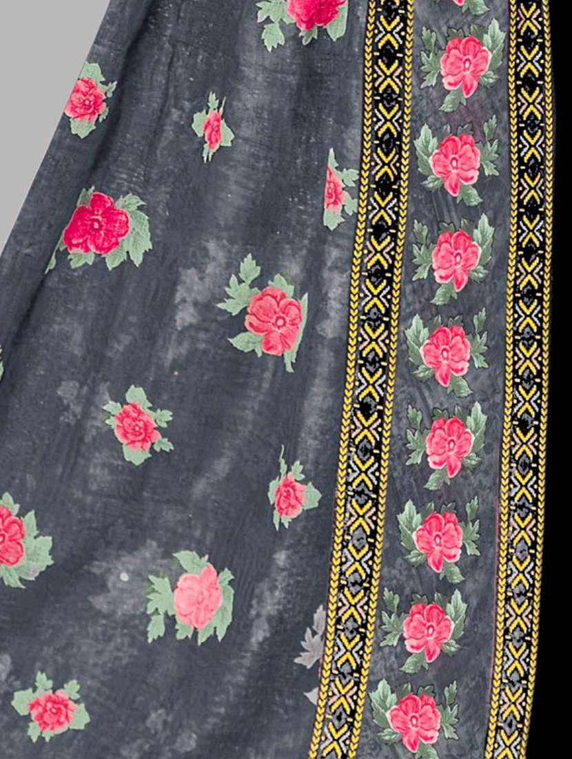 women printed cotton unstitched suit set - 21659637 -  Standard Image - 4
