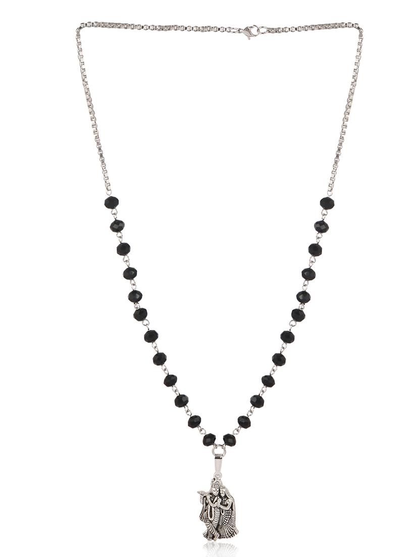 men sacred idol pendant with chain - 21659701 -  Standard Image - 1