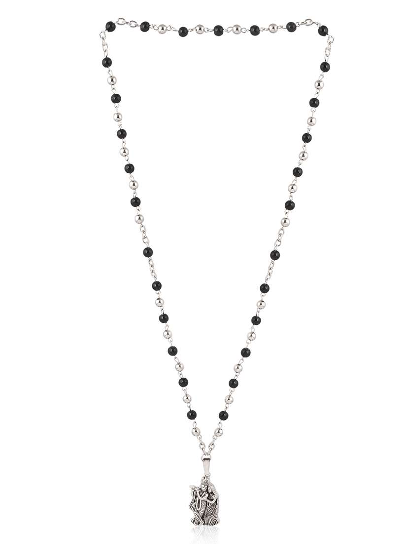 men sacred idol pendant with chain - 21659704 -  Standard Image - 1