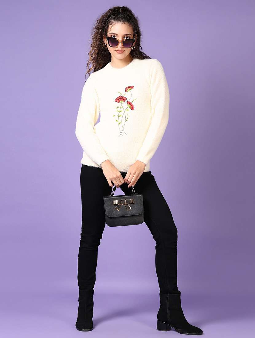 women self designed long sleeves pullover - 21659718 -  Standard Image - 4