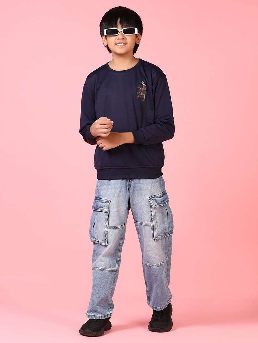 boys long sleeves printed sweatshirt - 21659727 -  Standard Image - 4