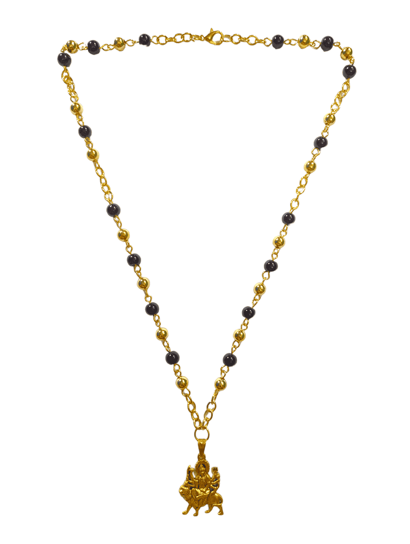 men sacred idol pendant with chain - 21659841 -  Standard Image - 1