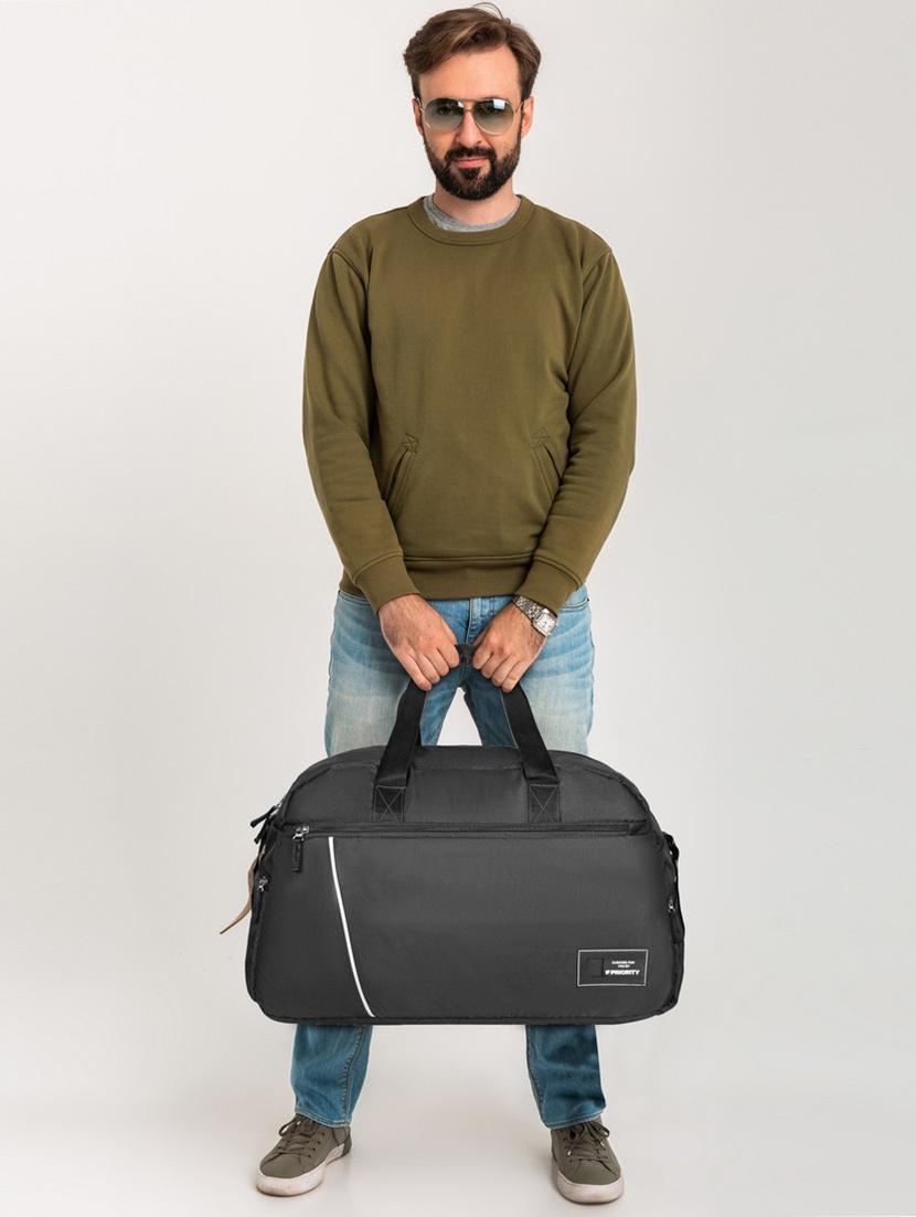 men black polyester dufflebag - 21659896 - Standard Image - 4