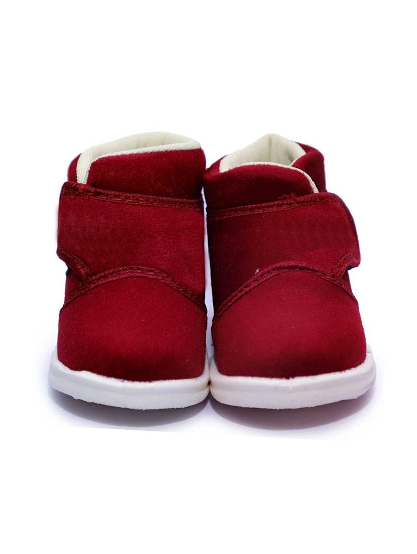 unisex solid slip on velcro shoes - 21660206 -  Standard Image - 1