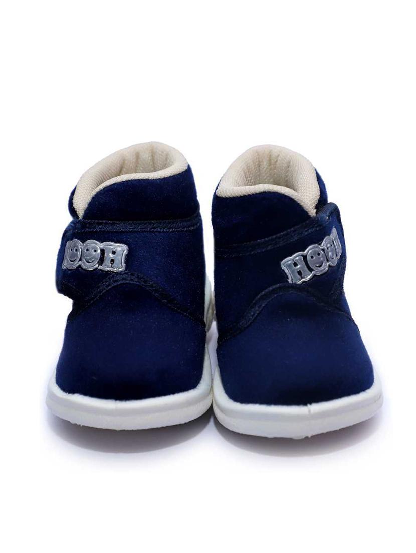 unisex solid slip on velcro shoes - 21660224 - Standard Image - 1