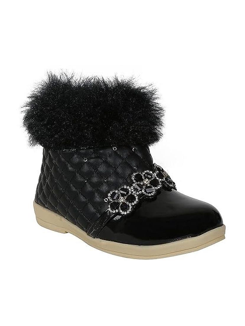 girls embellished ankle-length boots - 21660250 - Standard Image - 1