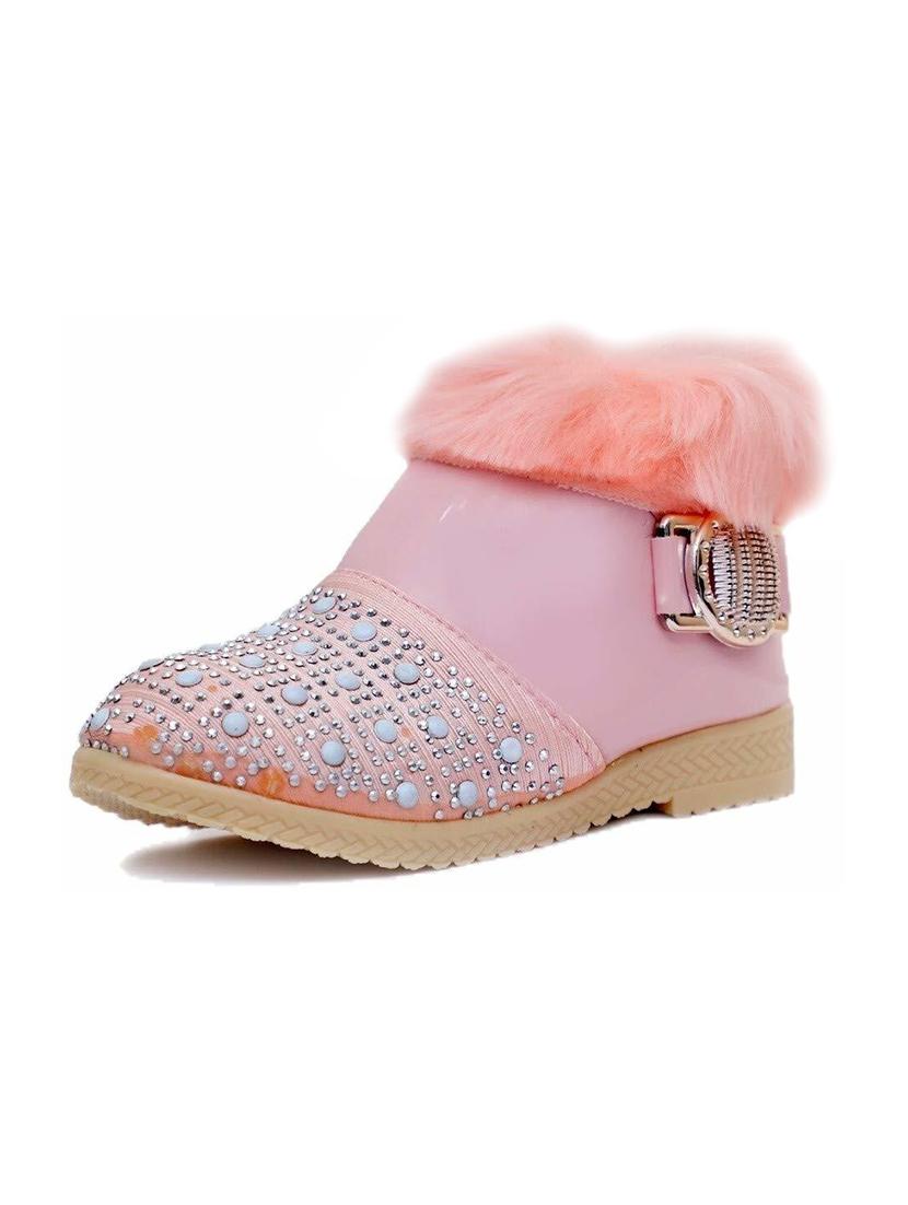girls embellished ankle-length boots - 21660285 - Standard Image - 1