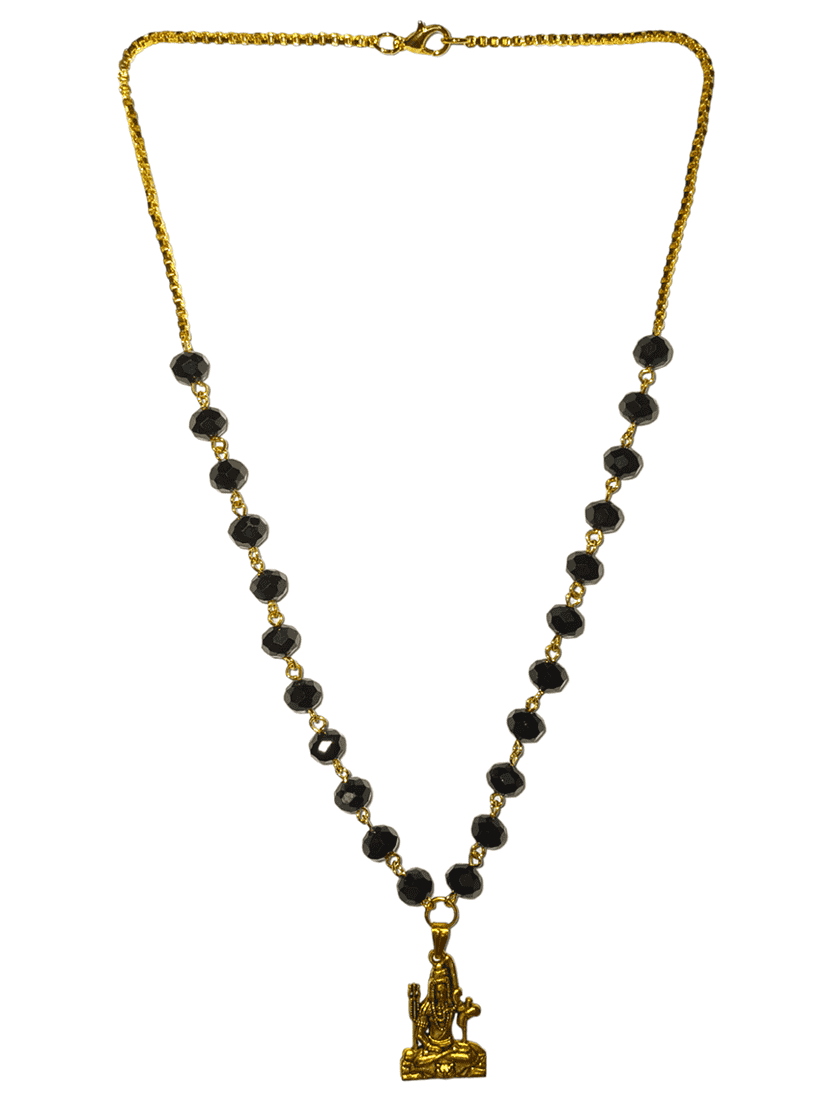 men sacred idol pendant with chain - 21661023 -  Standard Image - 1