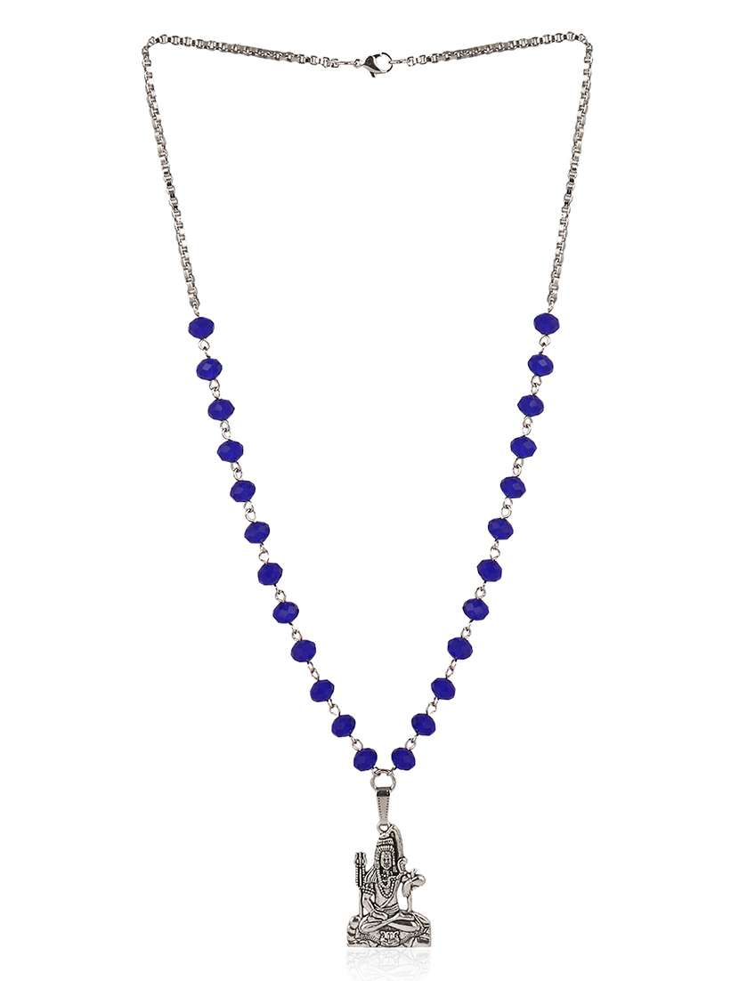 men sacred idol pendant with chain - 21661031 -  Standard Image - 1