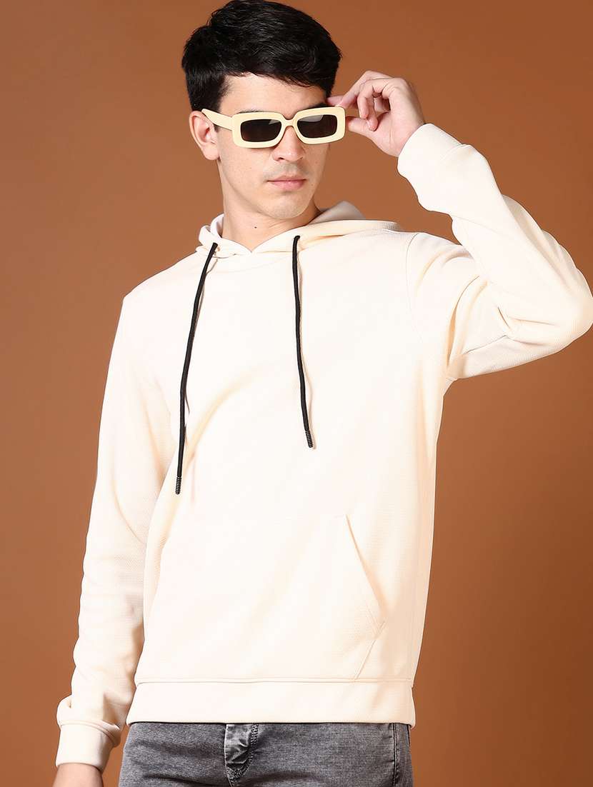 men solid long sleeve sweatshirt - 21661094 -  Standard Image - 1