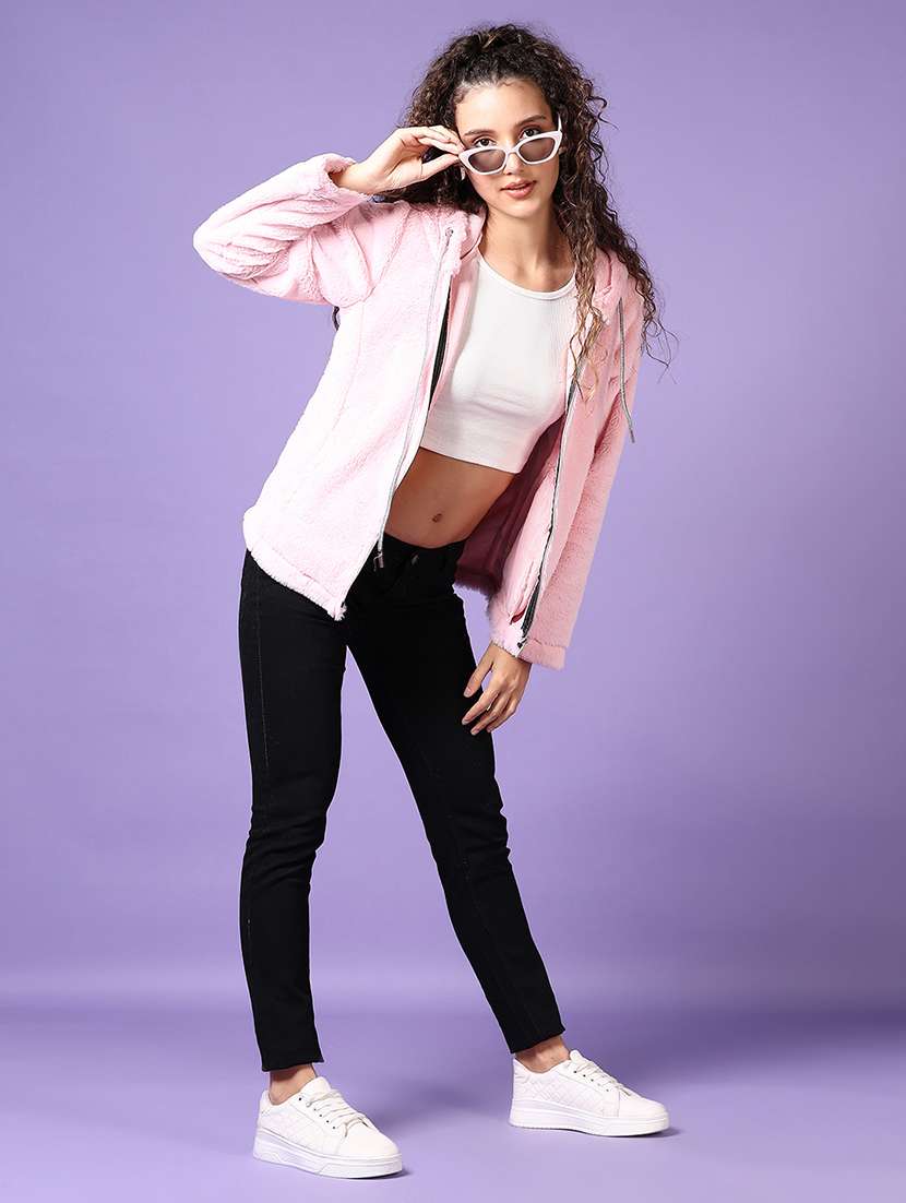 women long sleeves plain sweatshirt - 21661159 -  Standard Image - 4