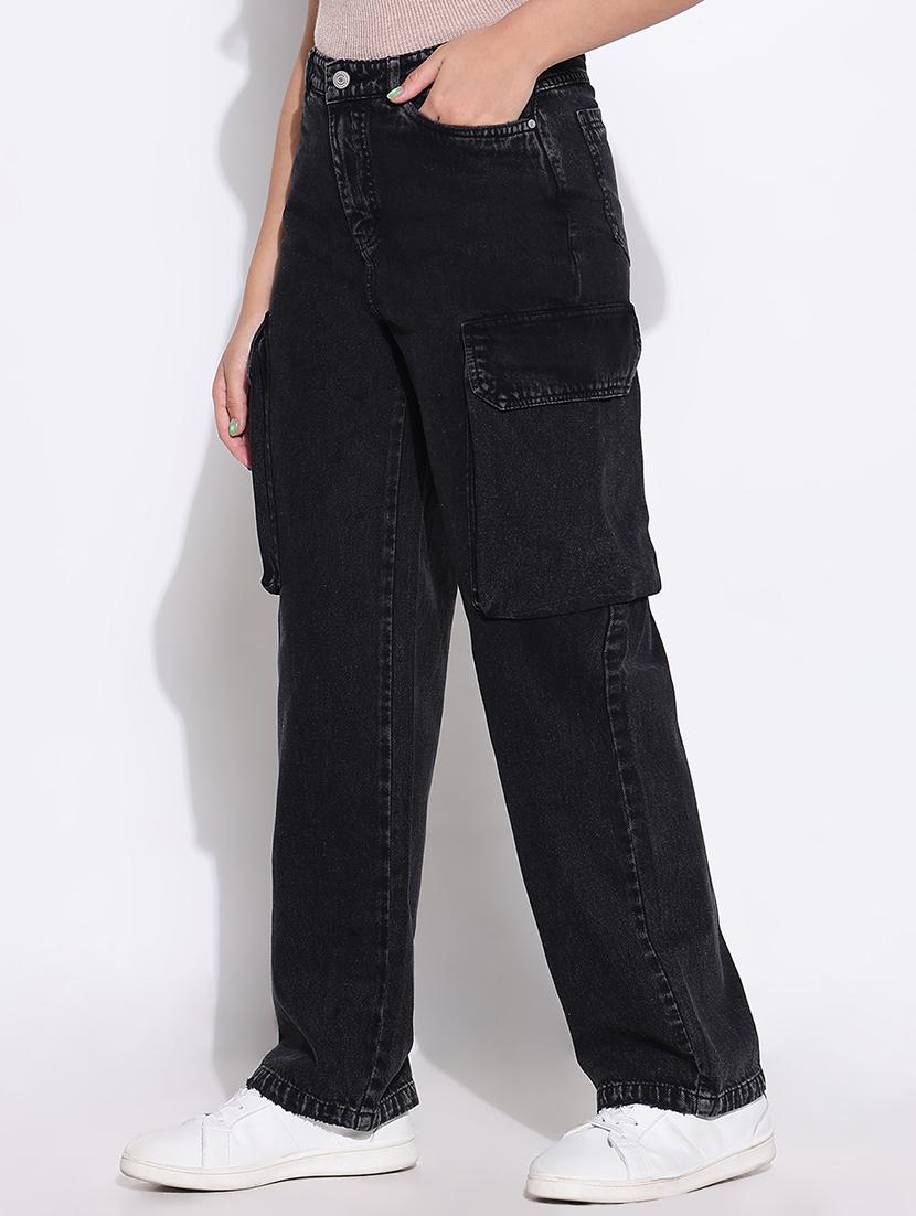 women high rise denim jeans - 21661512 -  Standard Image - 1