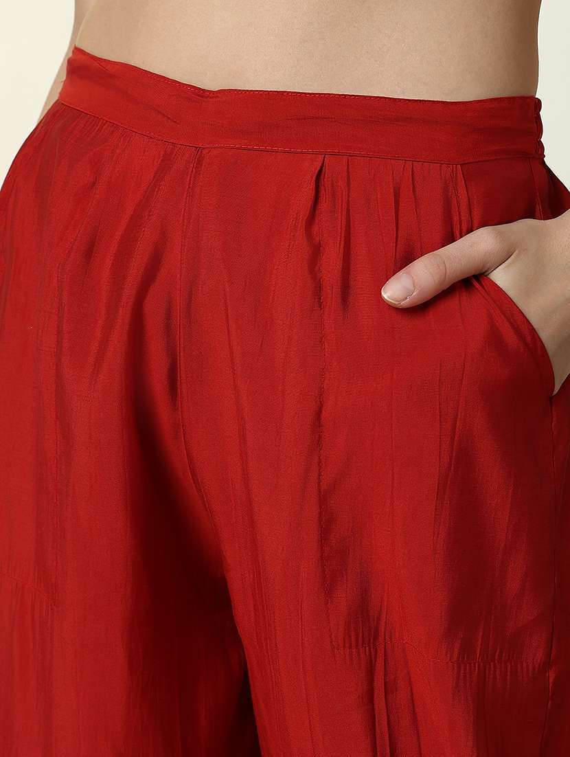 women three quarter sleeve kurta pant with dupatta set - 21661586 -  Standard Image - 6