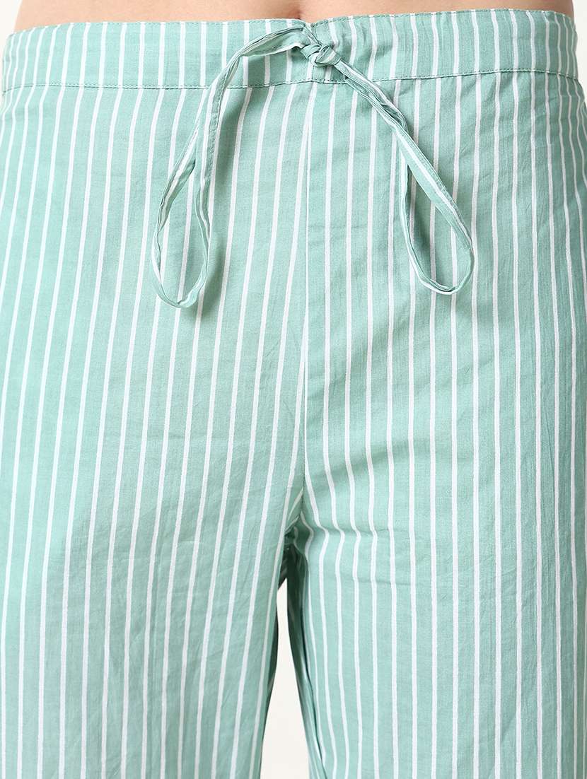 women polka dots printed kurta pant set with dupatta - 21661605 -  Standard Image - 6