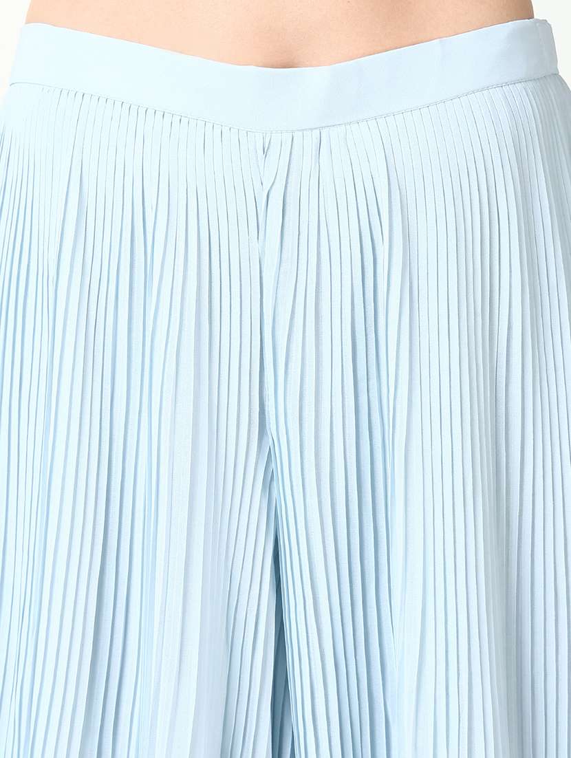 women sequin work kurta palazzo set with dupatta - 21661632 -  Standard Image - 6