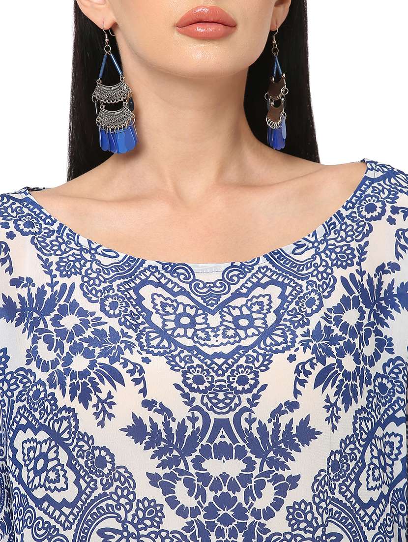 women printed relaxed fit kaftan dress - 21661970 -  Standard Image - 6