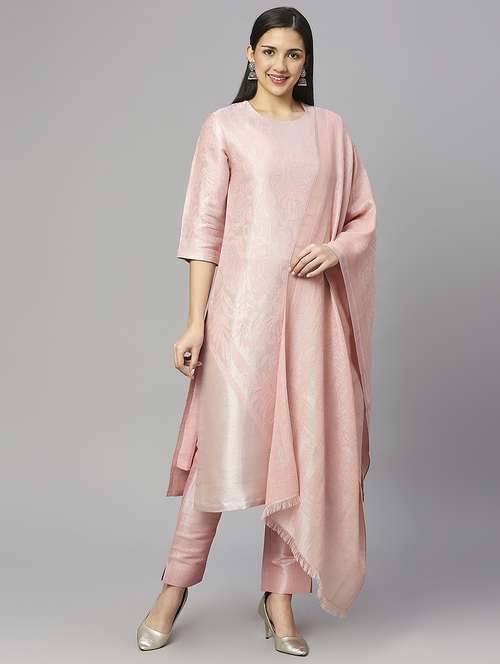 women self design round neck suit set - 21662171 -  Standard Image - 0