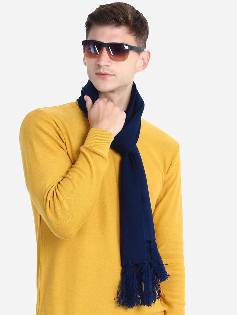 stylish winter knit muffler for men - 21662222 -  Standard Image - 4