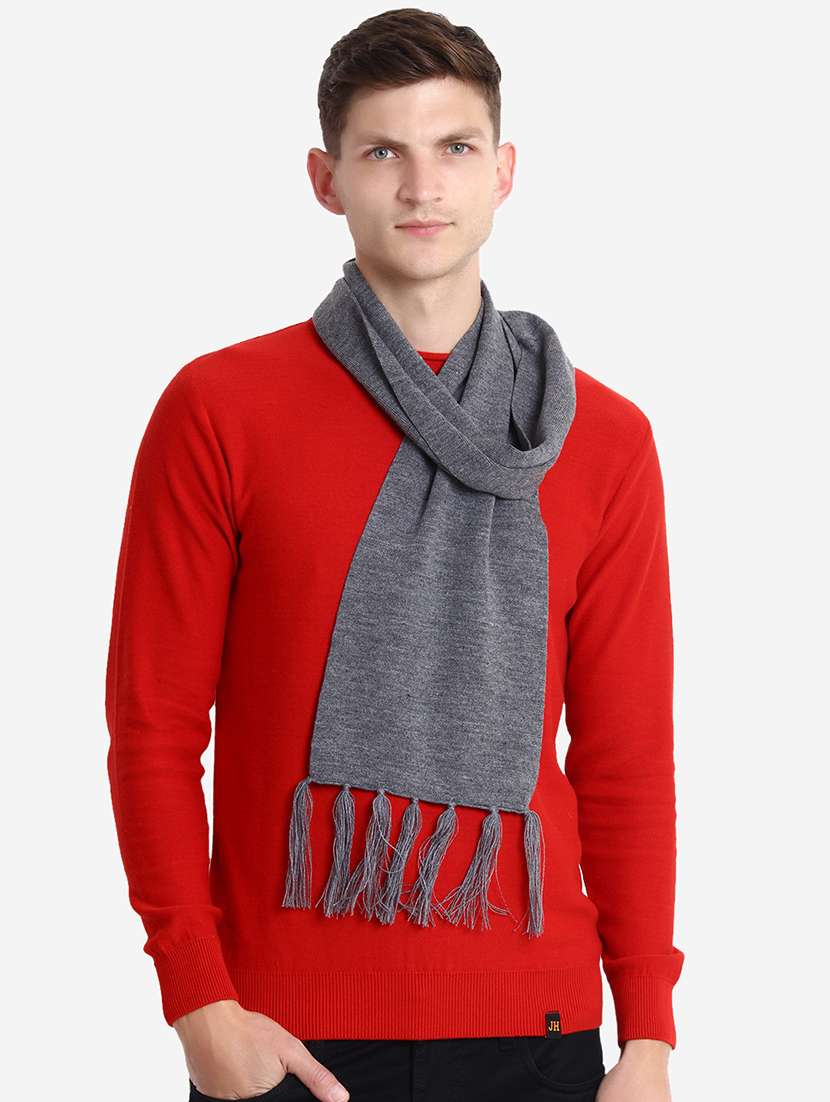 stylish winter knit muffler for men - 21662223 -  Standard Image - 1