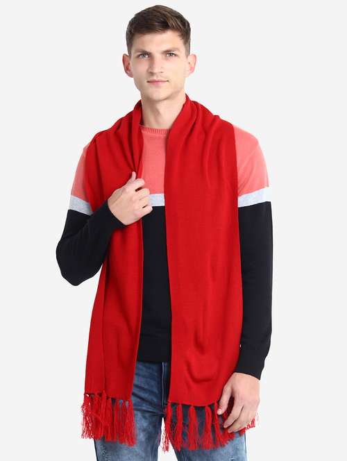 Stylish Winter Knit Muffler For Men