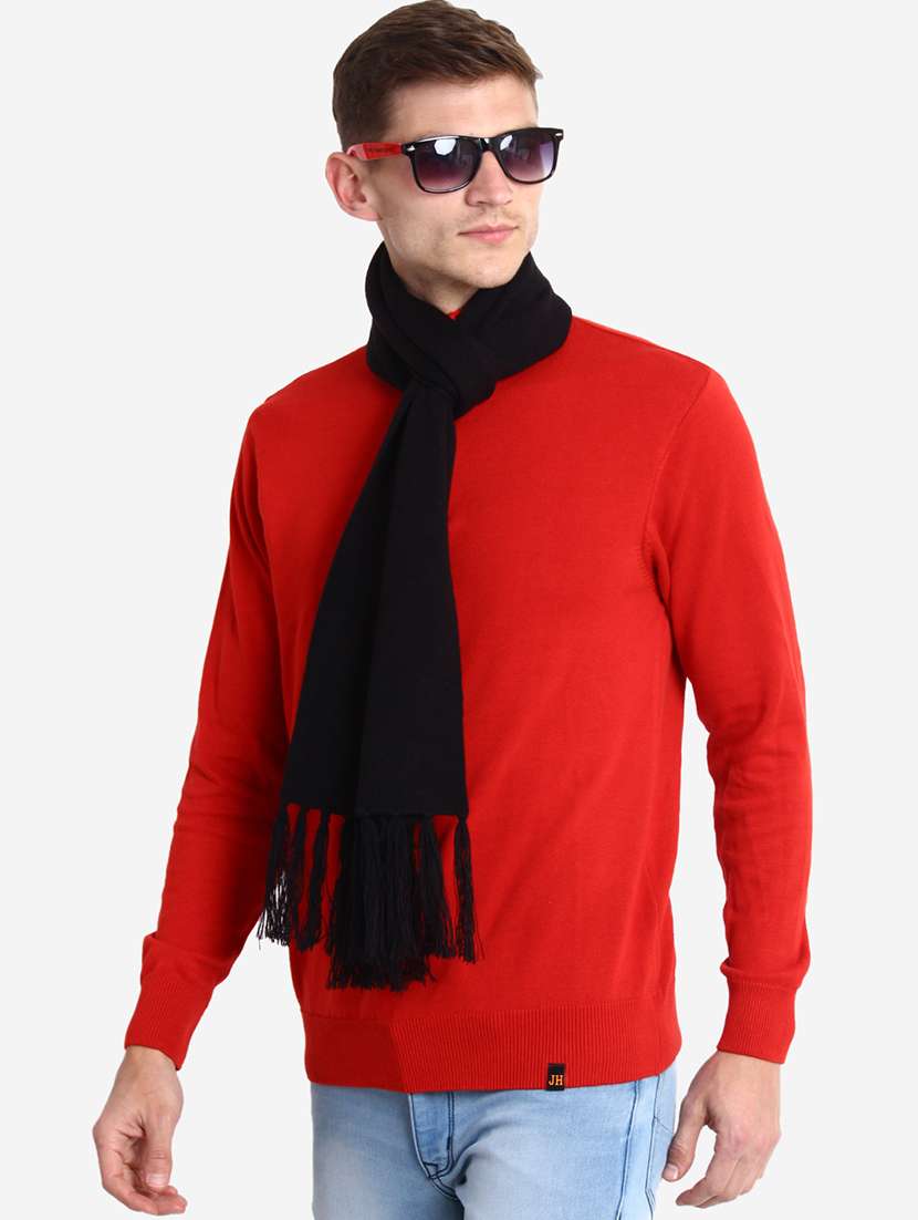 stylish winter knit muffler for men - 21662225 -  Standard Image - 4